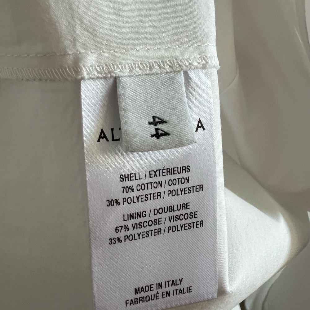 Altuzarra Kathleen Shirred Surplice Maxi Dress In White Sz 44 Us 12 1995$ — image 6 of 8